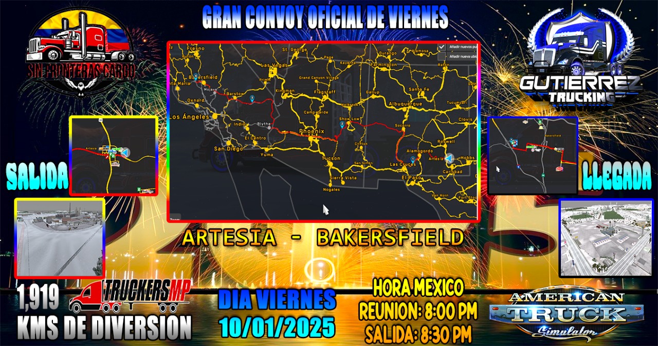 Mapa del evento