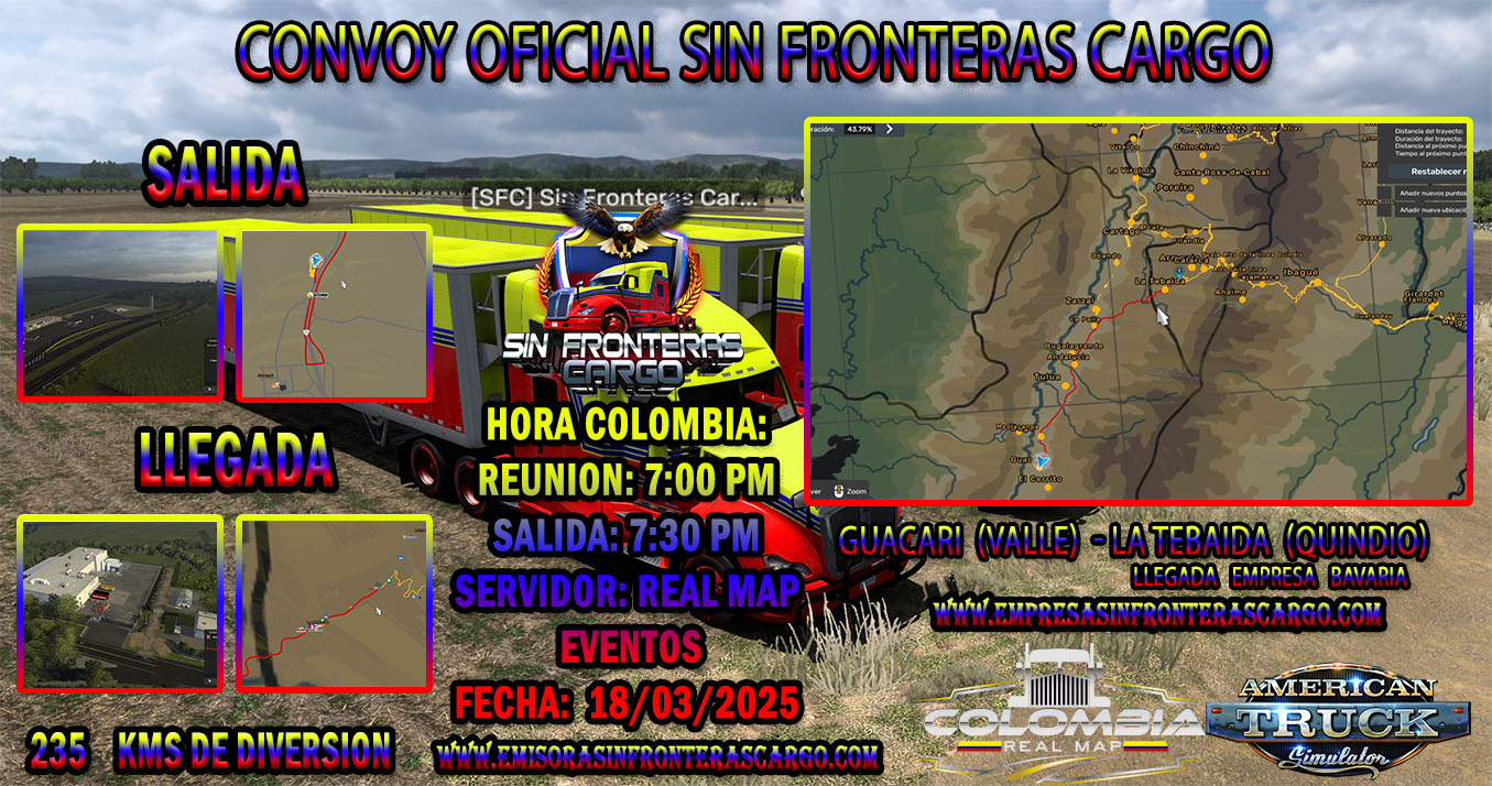 Imagen del convoy
