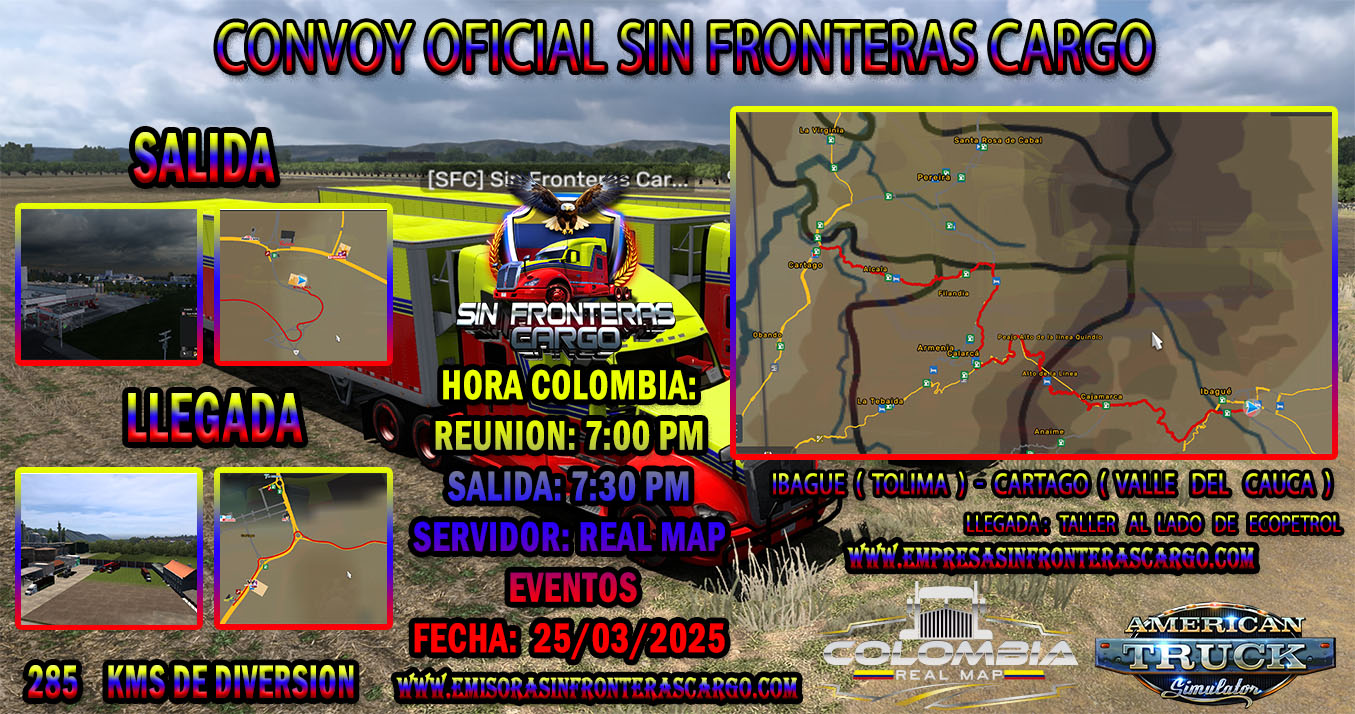 Imagen del convoy
