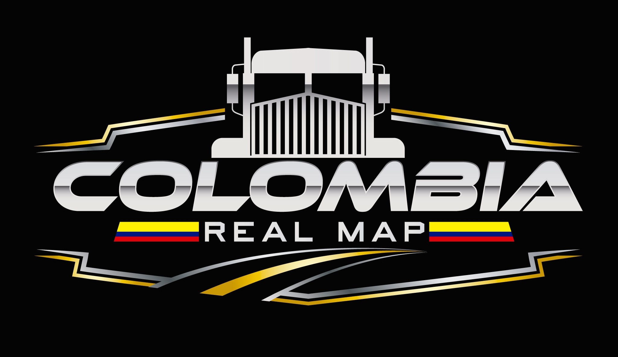 Colombia Real Map